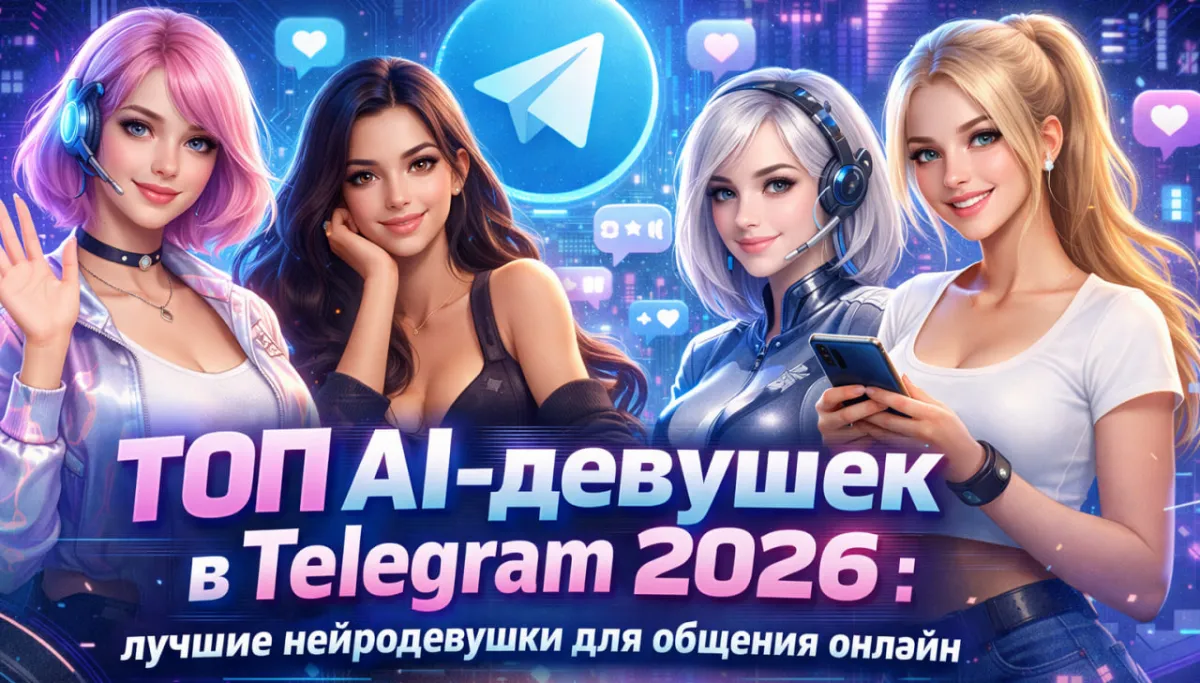 ТОП AI-девушек в Telegram 2026: лучшие нейродевушки для общения онлайн